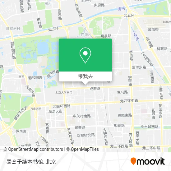 墨盒子绘本书馆地图