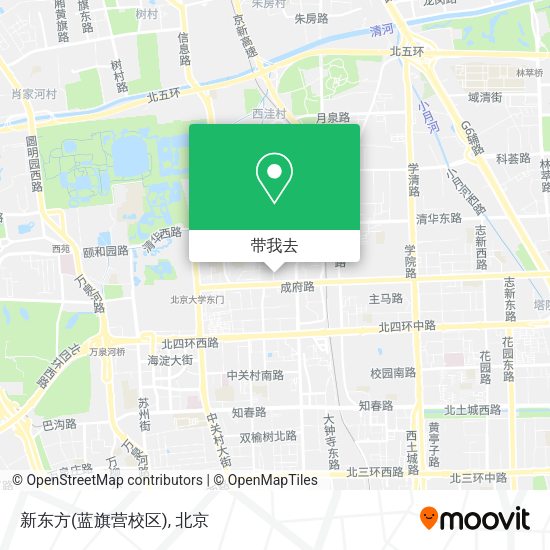 新东方(蓝旗营校区)地图