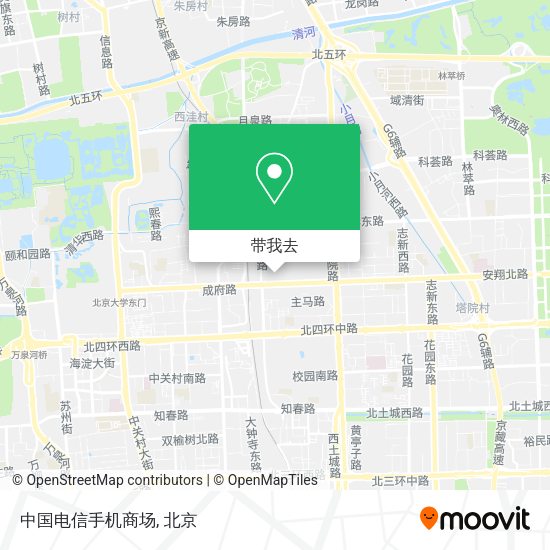 中国电信手机商场地图