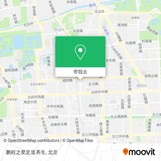 鹏程之星足道养生地图