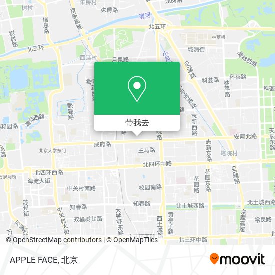 APPLE FACE地图