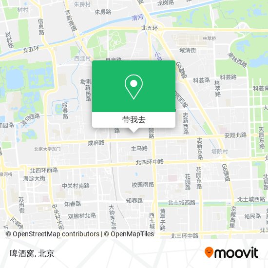 啤酒窝地图