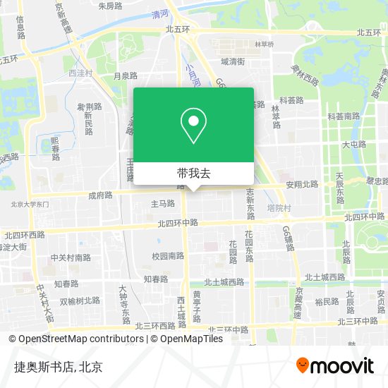 捷奥斯书店地图