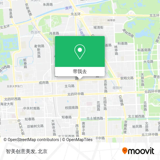 智美创意美发地图