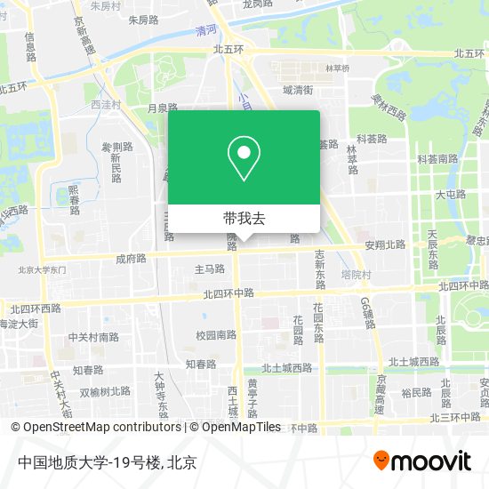 中国地质大学-19号楼地图