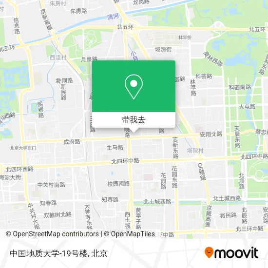 中国地质大学-19号楼地图