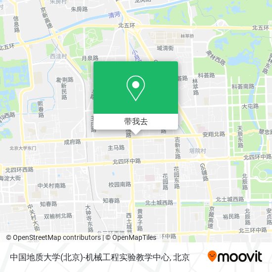 中国地质大学(北京)-机械工程实验教学中心地图