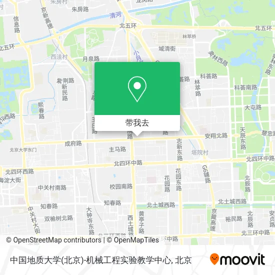 中国地质大学(北京)-机械工程实验教学中心地图