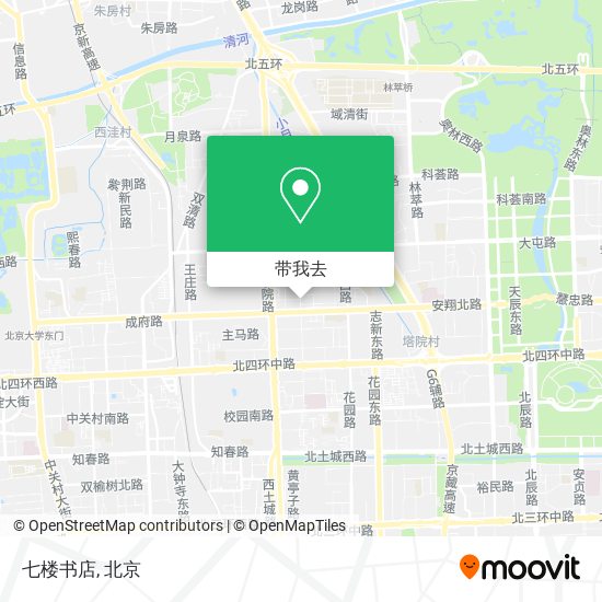 七楼书店地图