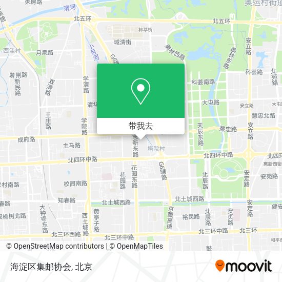 海淀区集邮协会地图