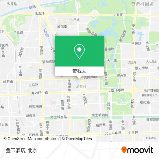 叠玉酒店地图