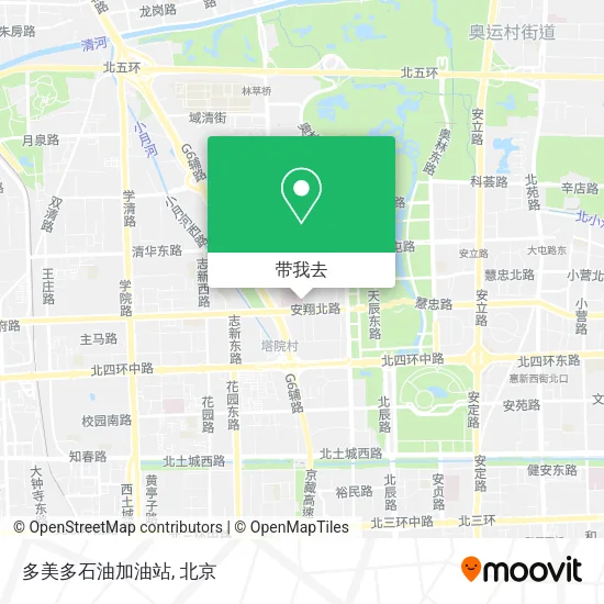 多美多石油加油站地图
