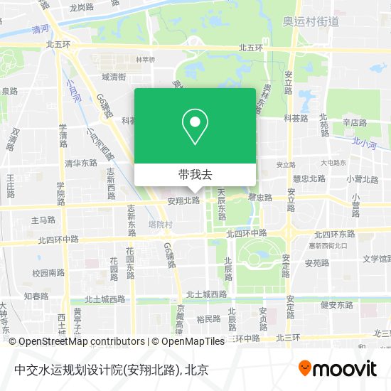 中交水运规划设计院(安翔北路)地图