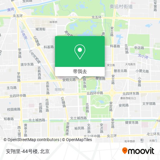 安翔里-44号楼地图