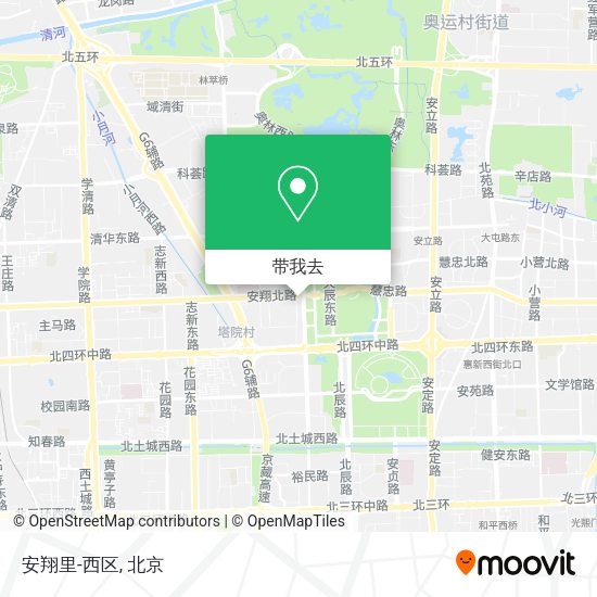 安翔里-西区地图