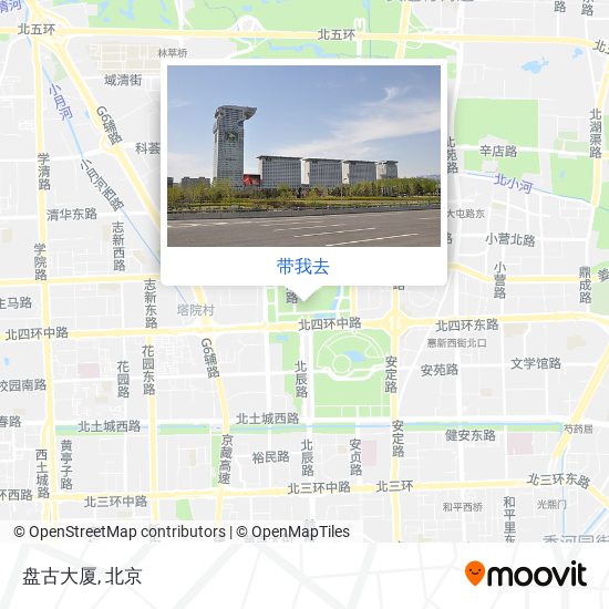 盘古大厦地图
