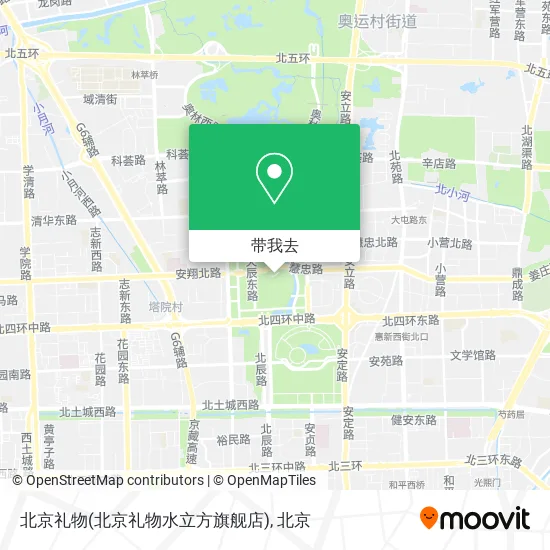 北京礼物(北京礼物水立方旗舰店)地图