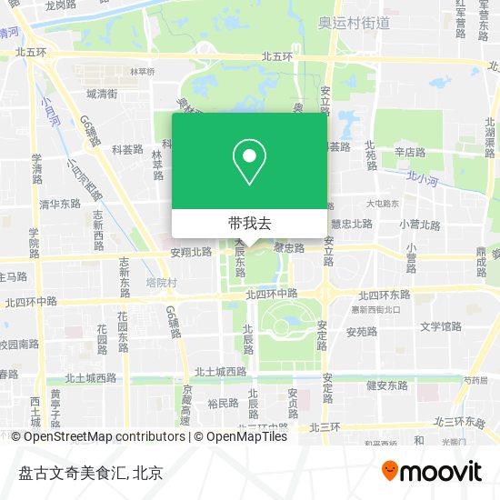 盘古文奇美食汇地图
