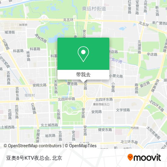 亚奥8号KTV夜总会地图