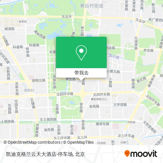 凯迪克格兰云天大酒店-停车场地图