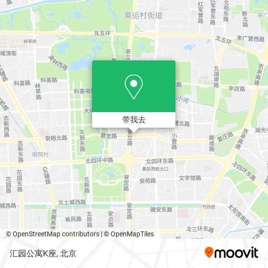 汇园公寓K座地图