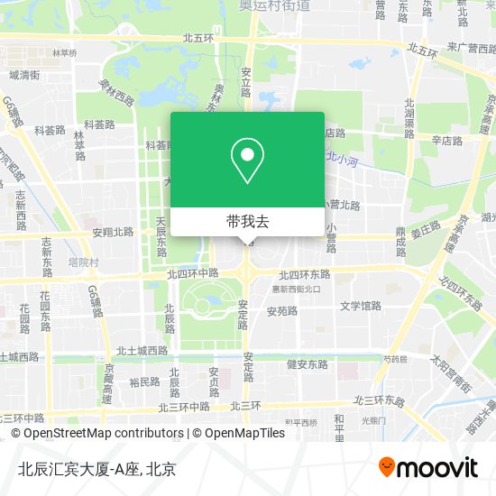 北辰汇宾大厦-A座地图