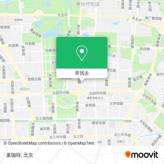 巢咖啡地图