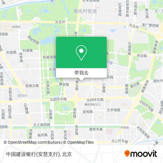 中国建设银行(安慧支行)地图