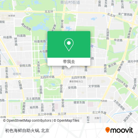 初色海鲜自助火锅地图
