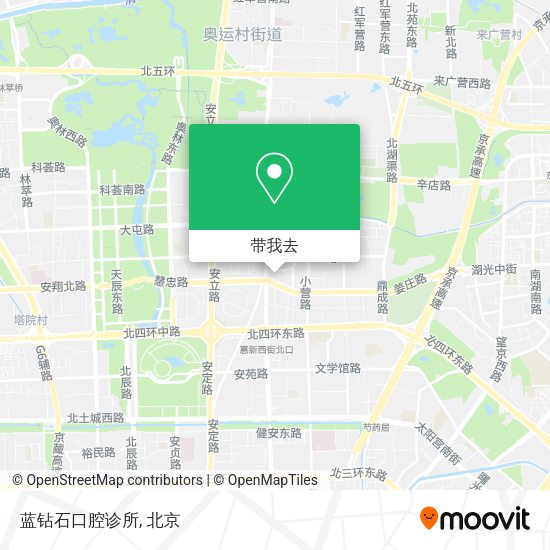 蓝钻石口腔诊所地图