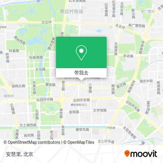 安慧里地图