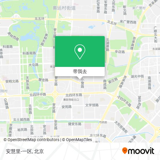 安慧里-一区地图