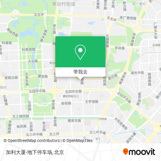 加利大厦-地下停车场地图