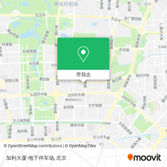 加利大厦-地下停车场地图