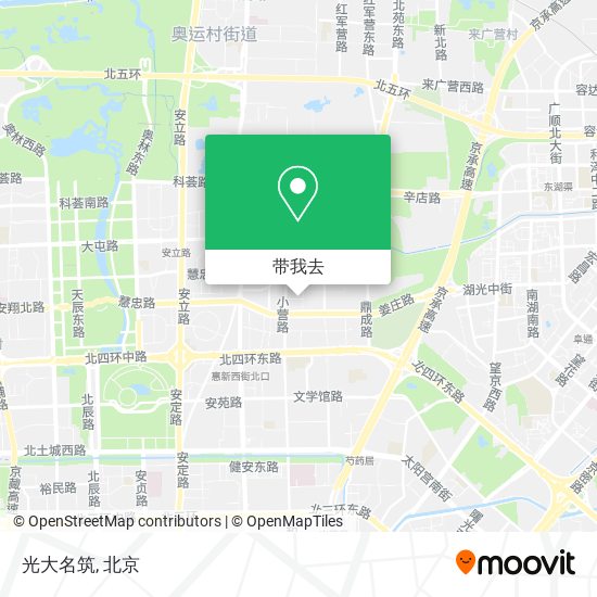 光大名筑地图