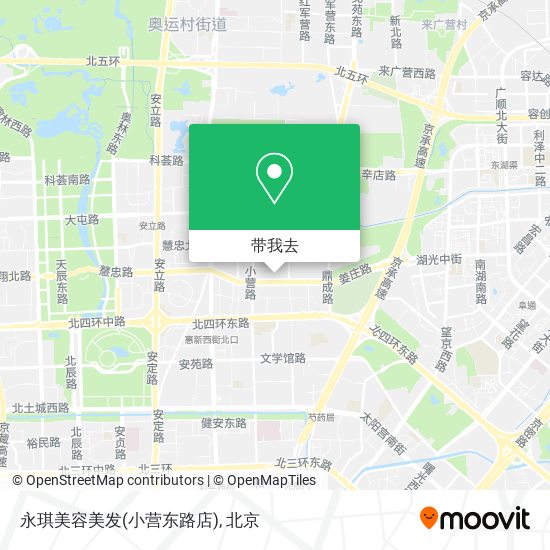 永琪美容美发(小营东路店)地图