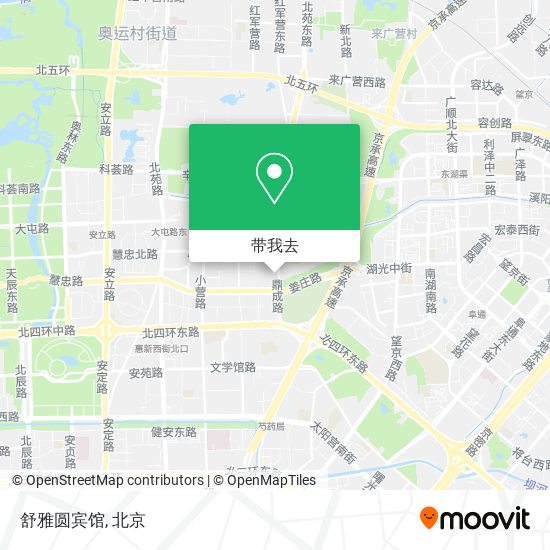 舒雅圆宾馆地图