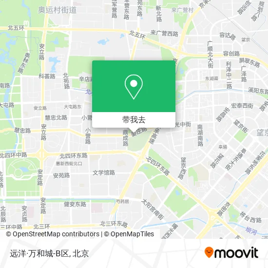 远洋·万和城-B区地图