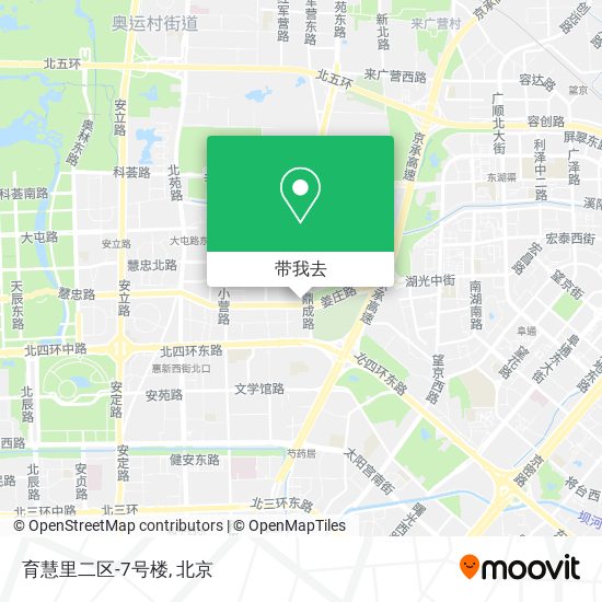 育慧里二区-7号楼地图