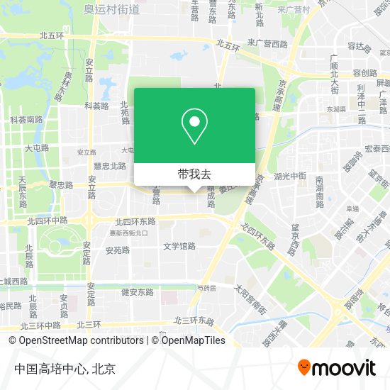 中国高培中心地图