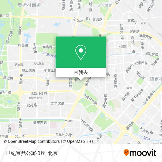 世纪宝鼎公寓-B座地图