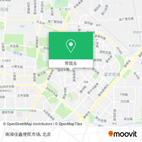 南湖佳鑫便民市场地图