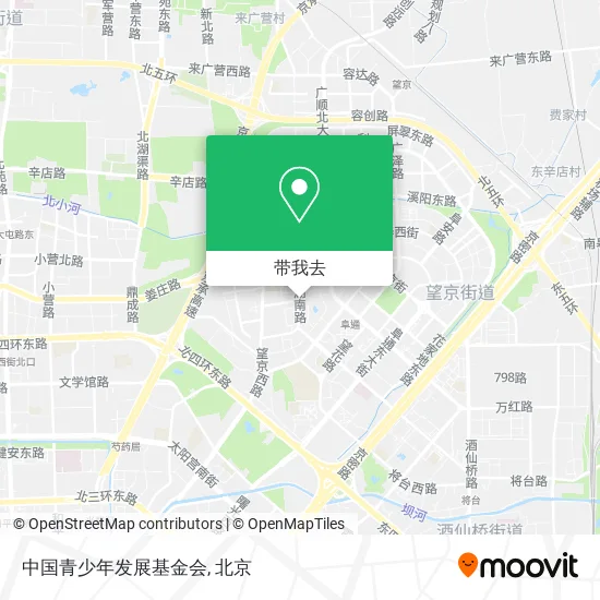 中国青少年发展基金会地图