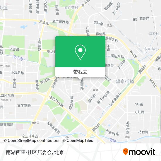 南湖西里-社区居委会地图