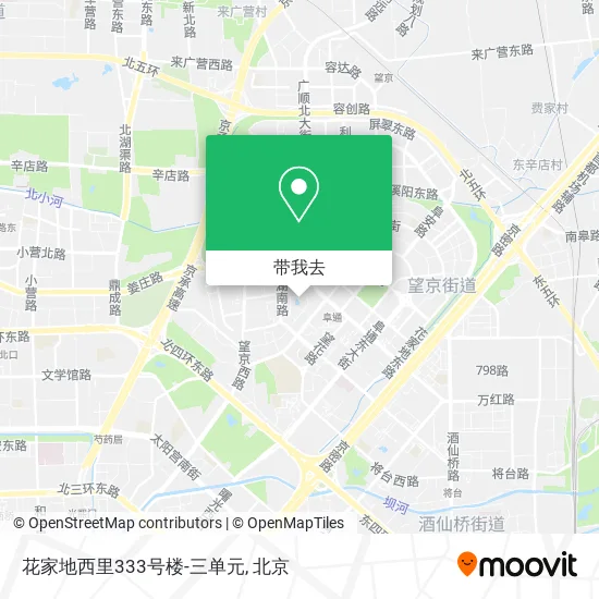 花家地西里333号楼-三单元地图