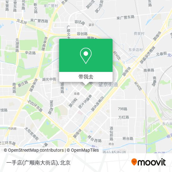 一手店(广顺南大街店)地图