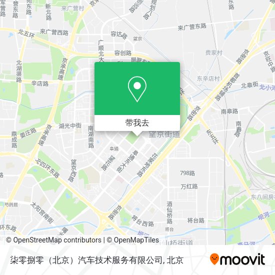 柒零捌零（北京）汽车技术服务有限公司地图