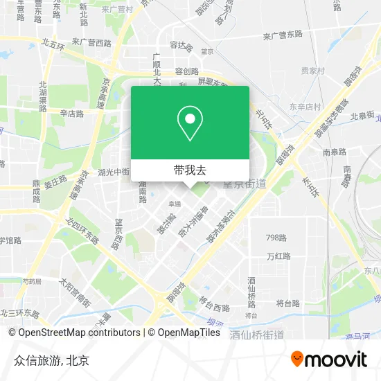 众信旅游地图