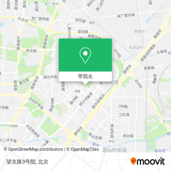 望京路3号院地图