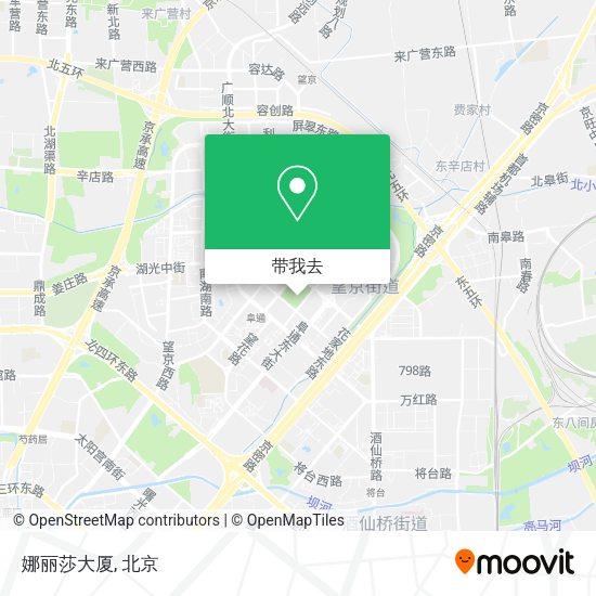 娜丽莎大厦地图
